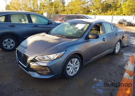 2020 Nissan Sentra S Xtronic Cvt из США, поврежденный, VIN 3N1AB8BV7LY220643